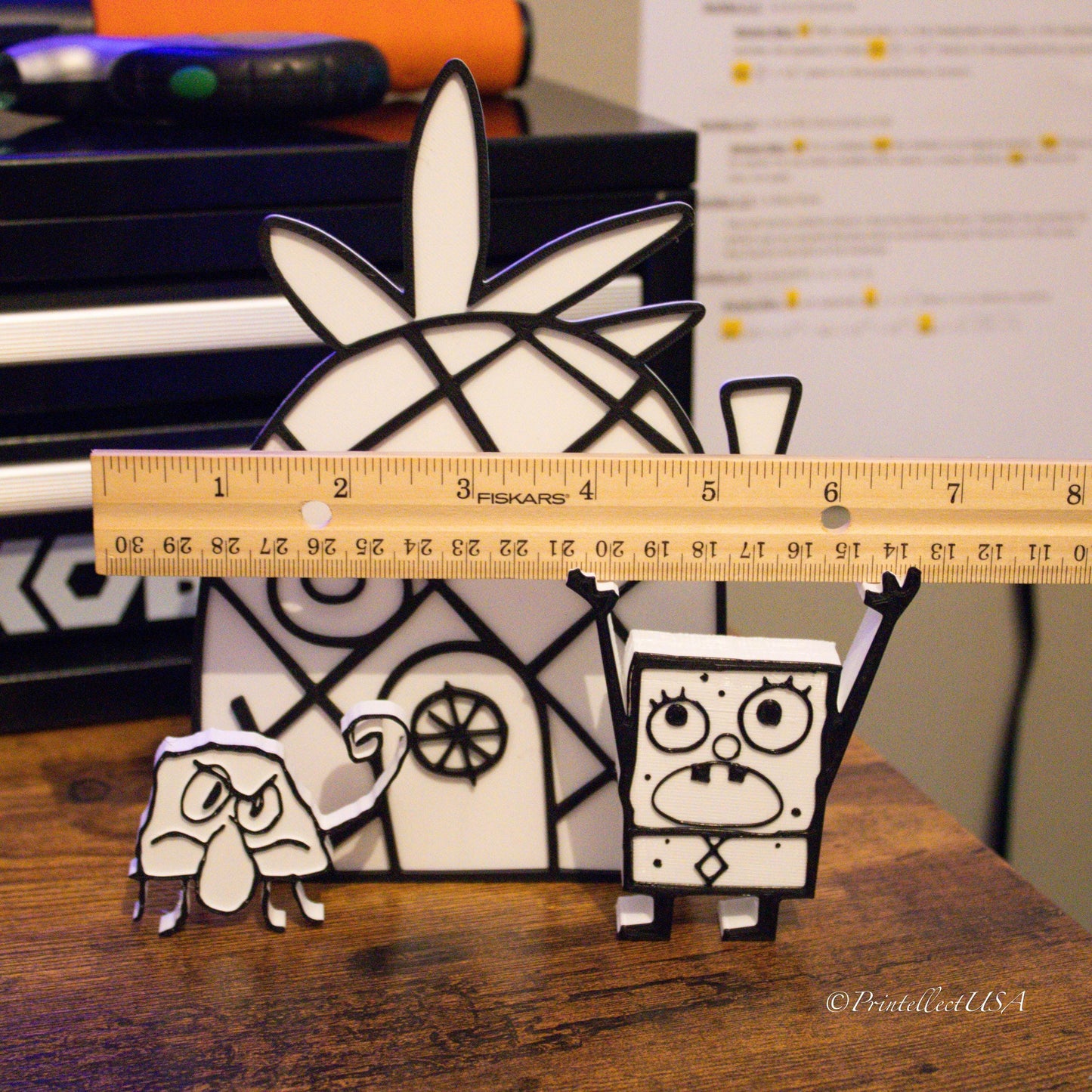 Doodle Pencil Holder - 3D Printed Desk Decor
