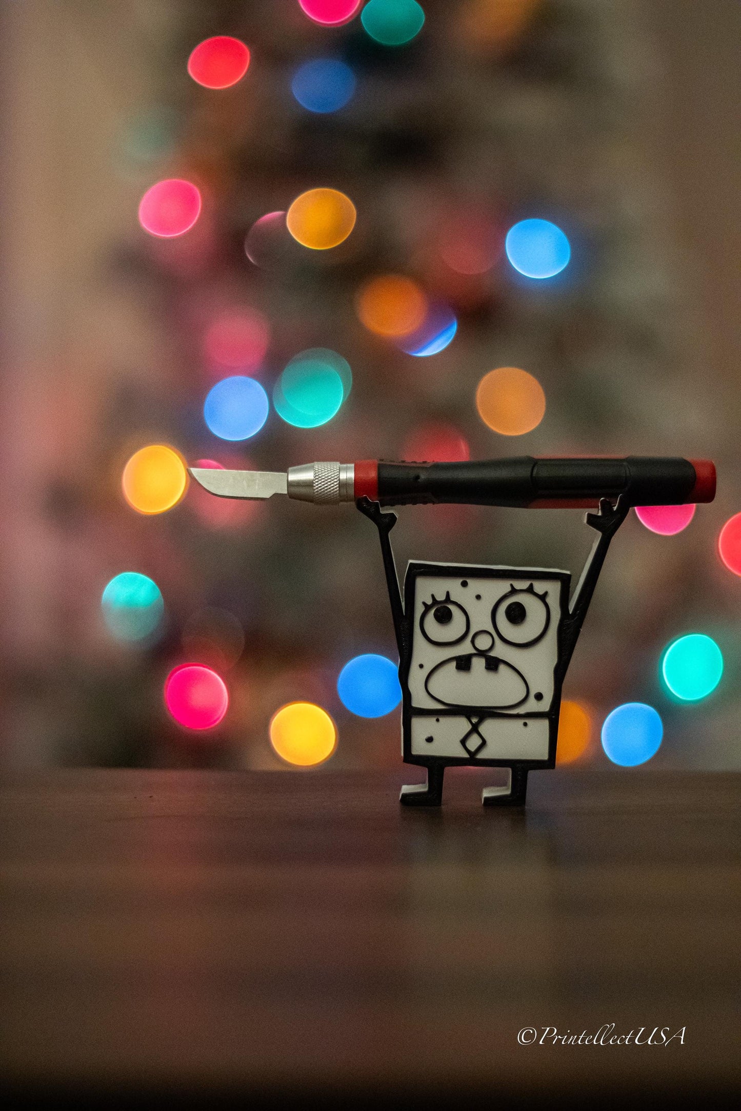 Doodle Pencil Holder - 3D Printed Desk Decor