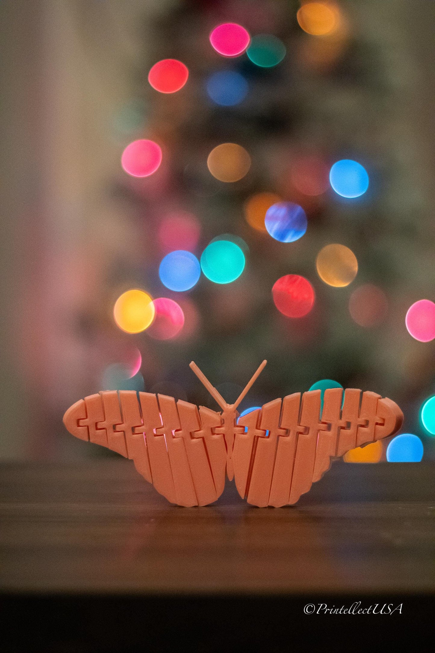 Articulating Butterfly Fidget Toy: 3D Printed Movable Wings