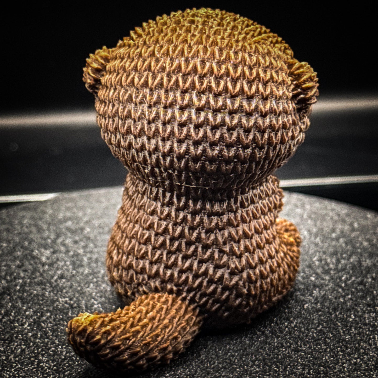 Knitted-Style Otter Holding Heart | Cute Otter Gift | Stocking Stuffer | Cozy Animal Decor