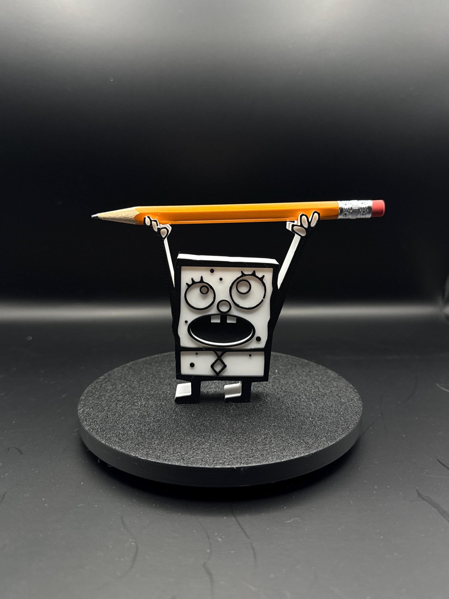 Doodle Pencil Holder – 3D Printed Desk Decor